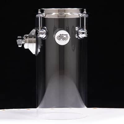 DW Design Rata Tom 6x12 w/TB12 - Clear Acrylic image 1