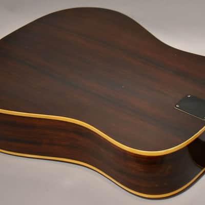 c.1970's Aria 12-String Acoustic Guitar Natural image 14
