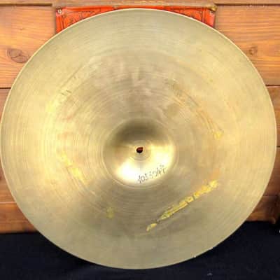 ZILDJIAN A 20” Ride 1960s. (ZIL20LBERT) image 4