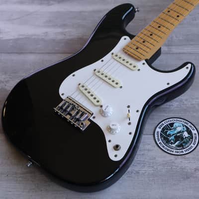 1983 Fender Japan "Dan Smith" Two-Knob Stratocaster (Black) image 1