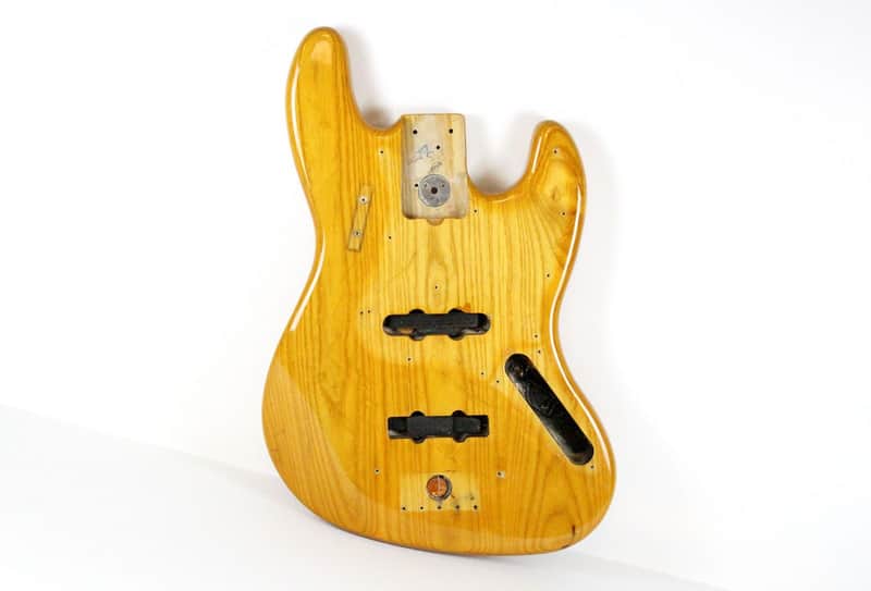 1978 Vintage Fender Jazz Bass Flamey Swamp Ash BODY ~MINTY~ USA 1979 1980 1981 1970s-1980s image 1