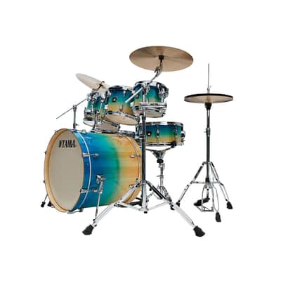 Tama Superstar Classic 7-pc Shell Pack - Caribbean Lacebark Pine Fade image 2