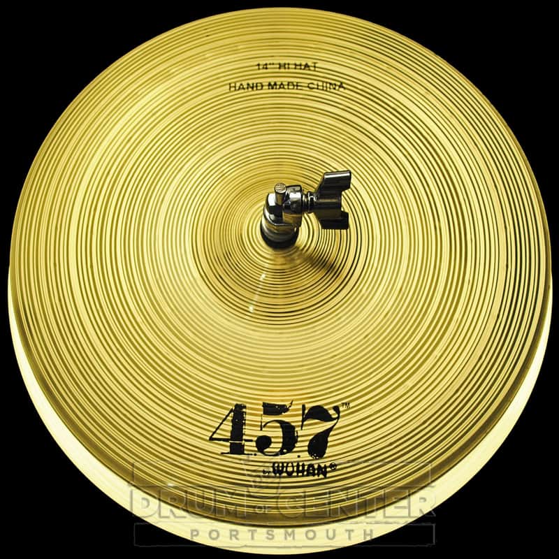 Wuhan 457 Hi Hat Cymbals 14" image 1