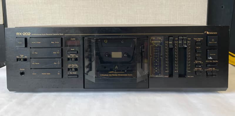 Nakamichi RX-202 Unidirectional Auto Reverse Cassette Deck in Good condition image 1