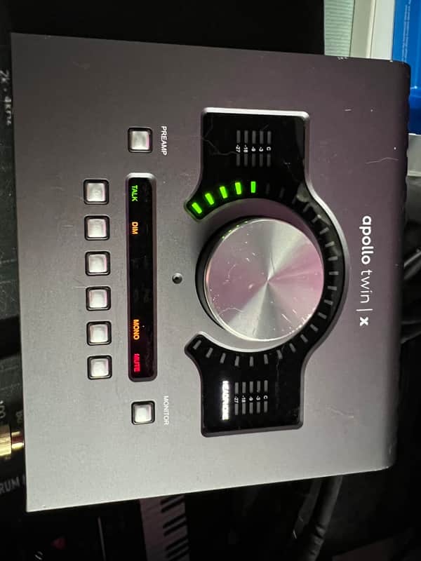 Universal Audio Apollo Twin X DUO Thunderbolt 3 Audio Interface 2019 - Present - Gray image 1