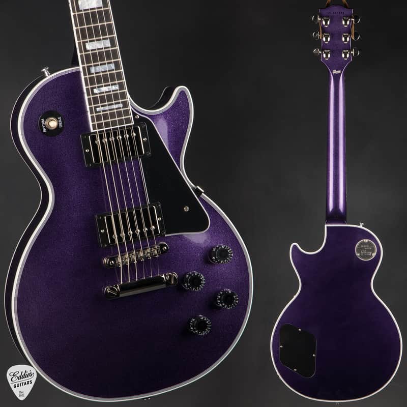 Gibson Custom Shop Dealer Select Les Paul Custom Gloss Purple Sparkle #CS601908 image 1