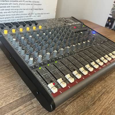 Phonic Am642d 6-mic/line 4-st 2-group Mixer with Digital Efx with box image 9