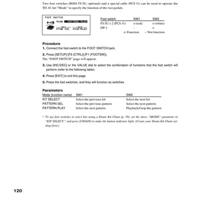 Roland TD-10 — Owners Manual User Guide Instructions — 182 Pages — USA Made image 17
