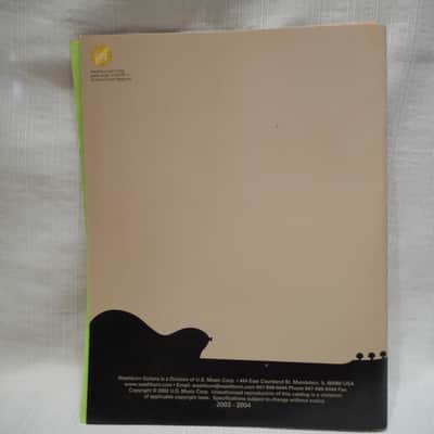 MINT WASHBURN GUITARS 2003-2004 HI QUALITY COLOR 34 PAGE CATALOG image 3