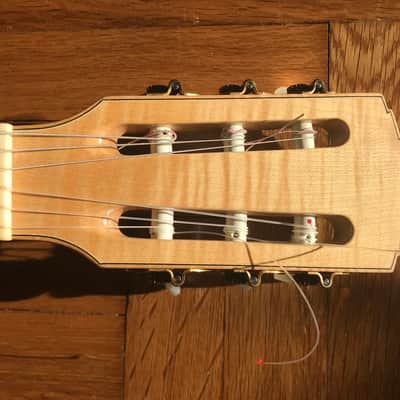 Borys B-520 1987 Natural Jazz Nylon Guitar image 5