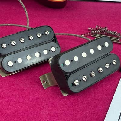 General Vintage Tone  1957 - 1958 Nos Wire Belden PAF Humbuckers Double Black Celullose acetate CAB for les Paul ®️ SG ®️ image 14