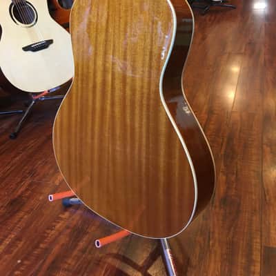 Luna Lap Steel Guitar Weissenborn Style Hawaiian Mahogany image 11