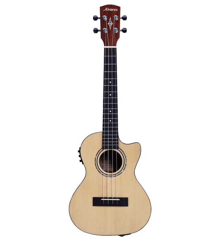 Alvarez RU26TCE Regent Tenor Ukulele Acoustic Electric with EQ and Tuner image 1