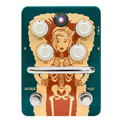 Orange Fur Coat Fuzz with Adjustable Octave Pedal image 2