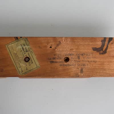 Vivi-Tone Hollow Body Electric Mandolin (1933), ser. #301, original black chipboard case. image 12