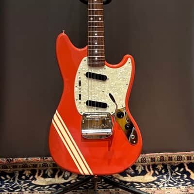 2012 Fender Mustang 1973 Reissue Competition Edition - Fiesta Red image 3