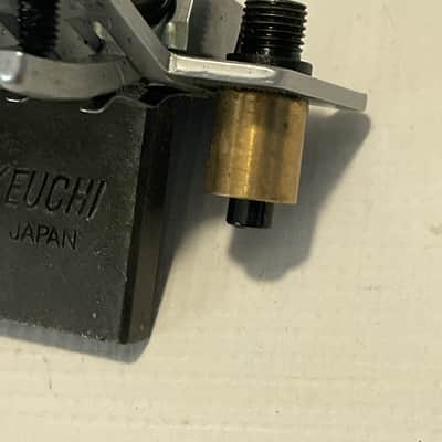 1990's Jackson Dinky Guitars JT-580LP Takeuchi Brushed Chrome Licensed Floyd Rose Tremolo Guitar Bridge Set image 9