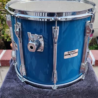 Yamaha Recording Custom 14x12 Tom 1990's - Cobalt Blue image 1