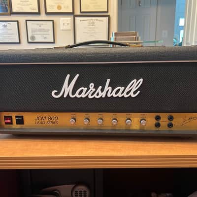 Marshall JMP 1959 MK II Super Lead 2-Channel 100-Watt Guitar Amp Head 1975 - 1981 - Black image 1