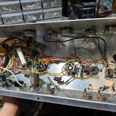 Silvertone 1482 Tube 12" Combo Amp w Tremolo & FAST Same Day Shipping Vintage 60s image 6