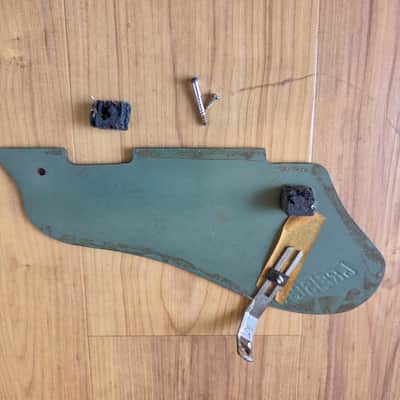 Vintage Early 1960's Gretsch 6118 Double Anniversary Electric Guitar Pickguard w/ Mounting Bracket, Screws! image 3