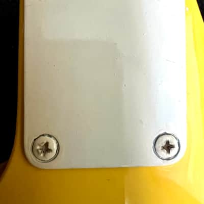 ESP Custom Shop 1987 - Yellow with White Hardware image 6