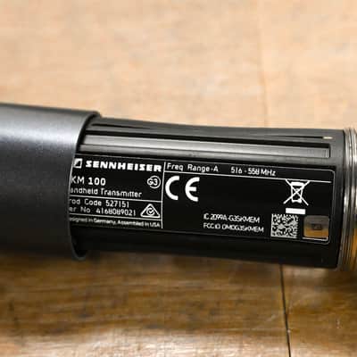 Sennheiser ew 100 G3 Handheld Wireless System A2 Range - 518-554 MHz CG012LR image 9
