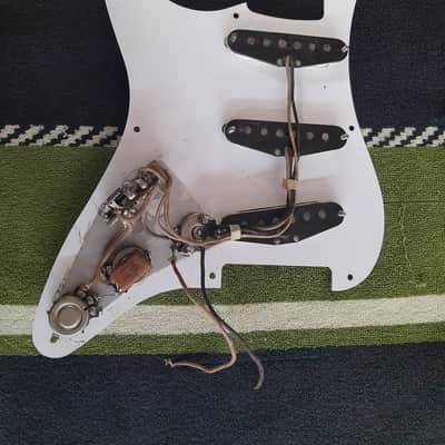 Fender Stratocaster Pick Up Assembly 1957 - White image 2