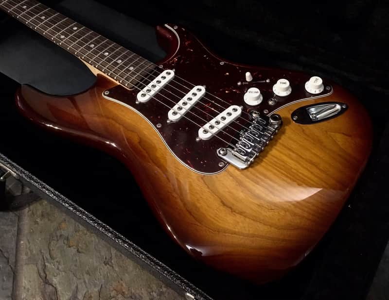 G&L USA S500 OSTB Old School Tobacco Burst Guitar W/MFD Pickups and G&G Hard Case Demo Video Inside image 1