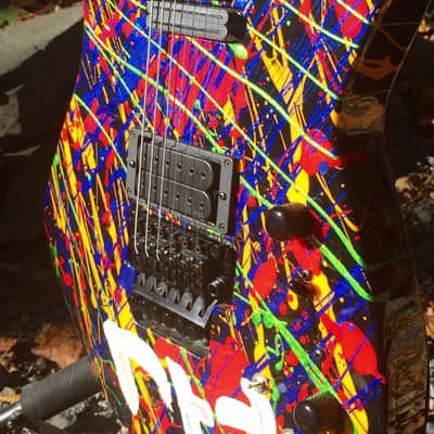 2010 New Old Stock Phil Collen Splatter Jackson Custom Shop PC1 Signed 30th image 1