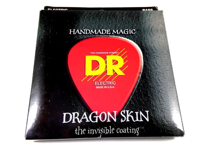 DR DSB6-30 Dragon Skin Coated 6-String Bass Strings - Medium (30-125) image 1