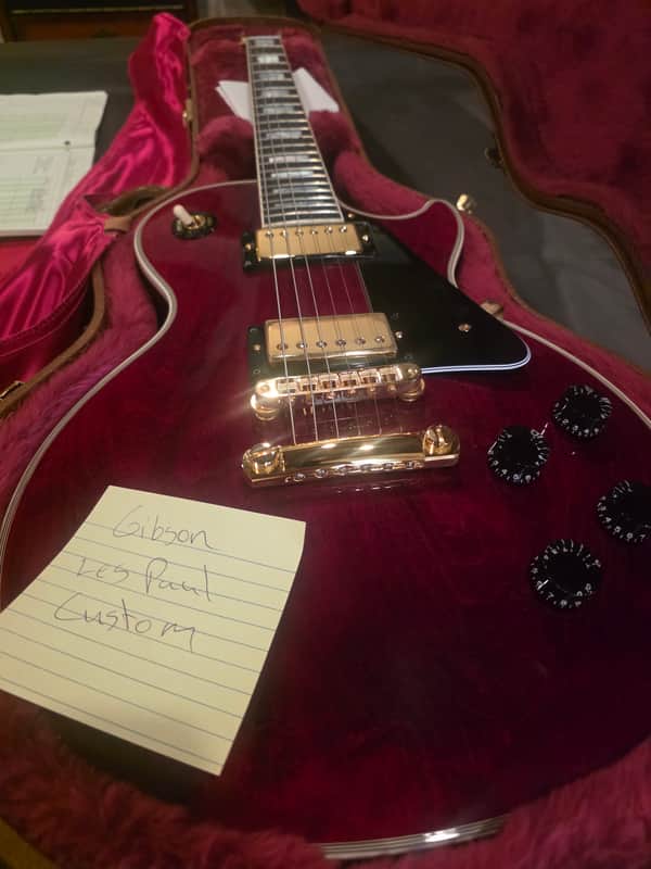 Gibson Les Paul Custom 2000 - Wine Red image 1