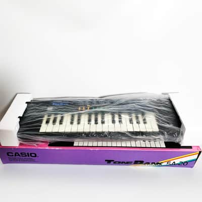 Casio SA-20 Tone Bank Mini Keyboard SA 20 Synth Drum Machine Synthesizer Audio Line Out Wham Bend image 2