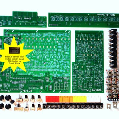 Dinsync RE-808 Drum Machine PCB Kit TR808 Clone image 2