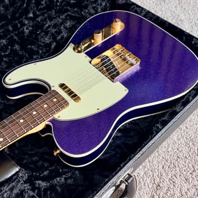 Fender CS "Wildwood 10" Telecaster Custom - Purple Sparkle with Josefina Pickups & John English Neck Profile image 6