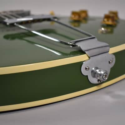 1966 Epiphone Casino Olive Drab Hollowbody Refin w/Bag image 11