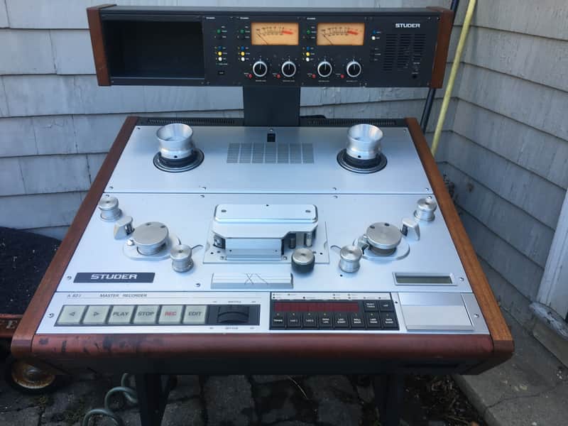 Studer A820 Master Recorder 1/2" 2-Track Tape Machine image 1