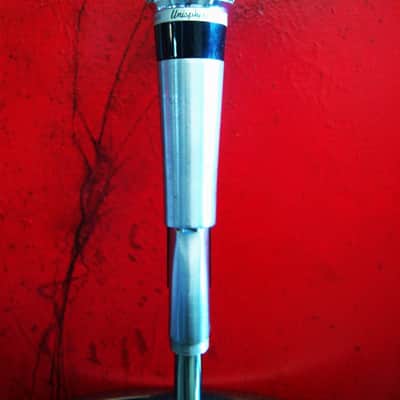 Vintage 1970's Shure 565S dynamic cardioid microphone Low Z Satin Chrome w accessories SM58 565SD 565 # 3 image 14