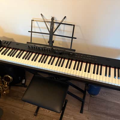 Roland RD‑88 88‑Key Stage Piano — Complete Bundle: Stand, Case, Pedal, Stool — London image 2