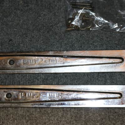 Vintage 1960s Blackface Fender Tilt Back Amp Legs - Super Reverb image 3