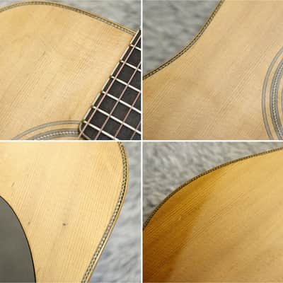 Vintage 1974 Vintage Acoustic guitar K YAIRI YW-500R Solid Spruce Made in Japan image 4