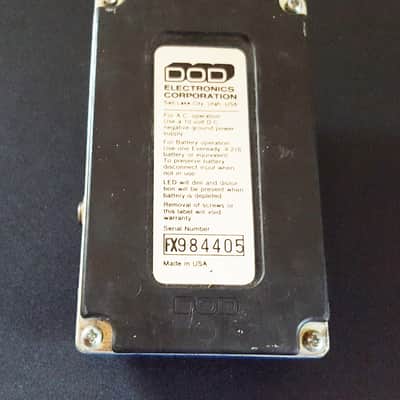DOD FX65 Stereo Chorus Vintage 1980's image 13