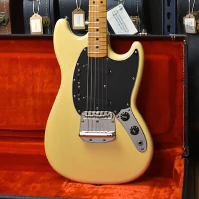 1978 Fender Mustang Olympic White w/OHSC & Paperwork image 1