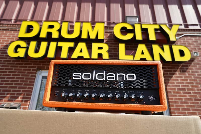 Soldano - Orange Tolex - Astro 20-Watt Tube Head NOS image 1