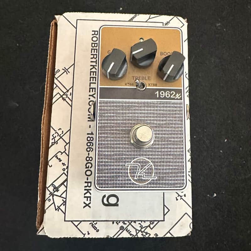 Keeley 1962X Two-Mode Limited British Overdrive Pedal (Pre-Owned) image 1