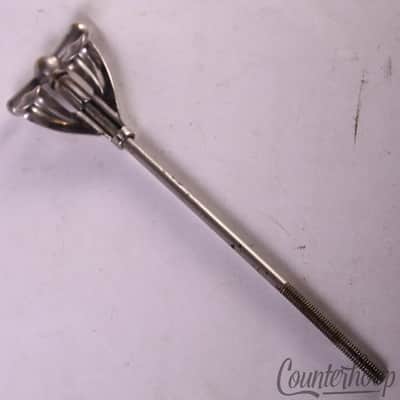 WFL Ludwig Bass Drum Long Bow-Tie Tension T-Rod+Claw 7.5"Nickel Club-Date 50s US image 3