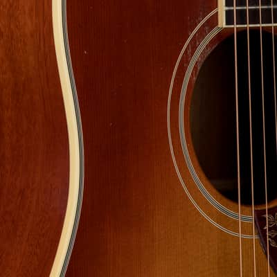 Gibson Custom Shop 1960 Hummingbird Murphy Lab Light Aged - Heritage Cherry Sunburst #25019 image 8