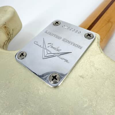 2005 Fender John Cruz Masterbuilt Salute Limited Edition Custom Shop Stratocaster - White Gold Leaf image 7