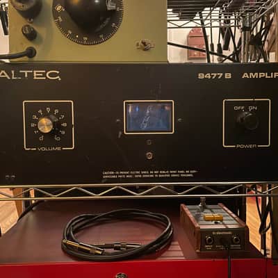 Altec 9477B Amp 1970s Black image 1