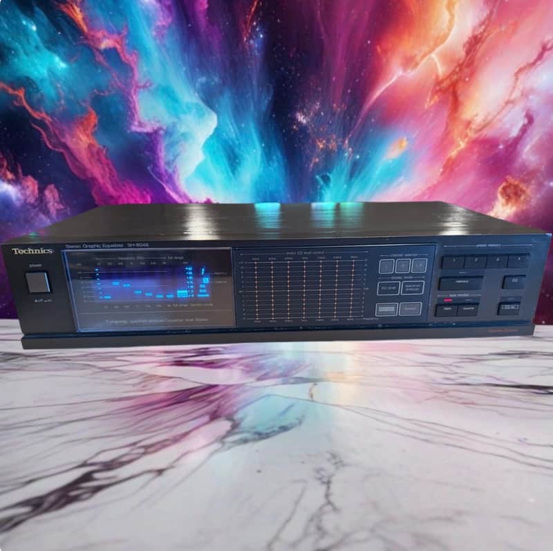 Technics SH-8046 Stereo Graphic Equalizer Touch Pad Computer Equalizer Tested✅ image 1